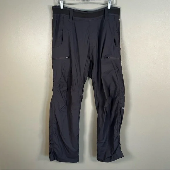 Lululemon men’s dance studio pants lined large grey - Picture 1 of 13